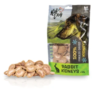 KIDDOG SUPER PREMIUM 100% králičí ledvinky sušené mrazem 50 g